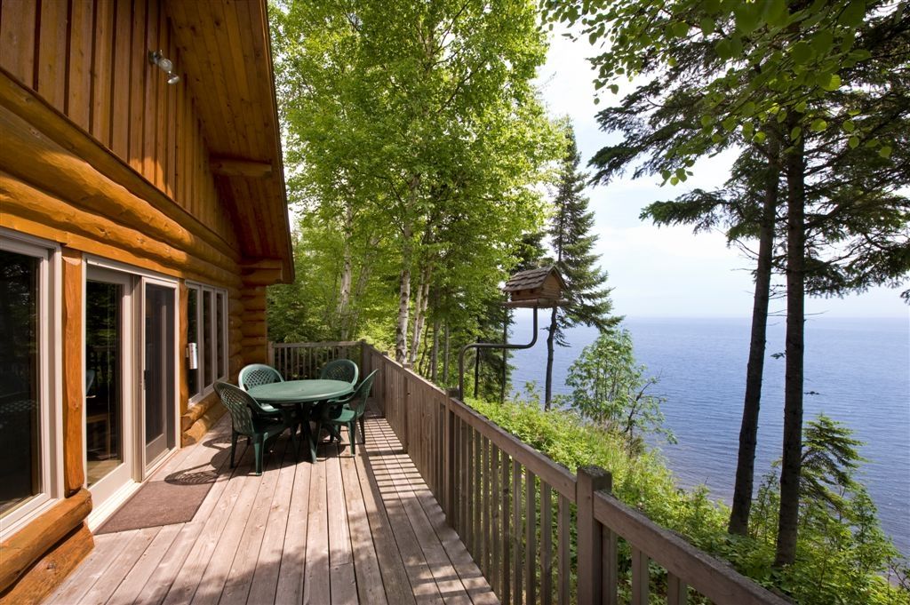 Log Cabins Lutsen Resort On Lake Superior